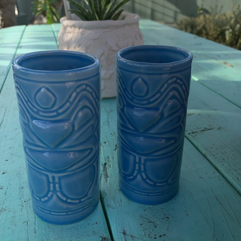 Tiki ceramic mugs